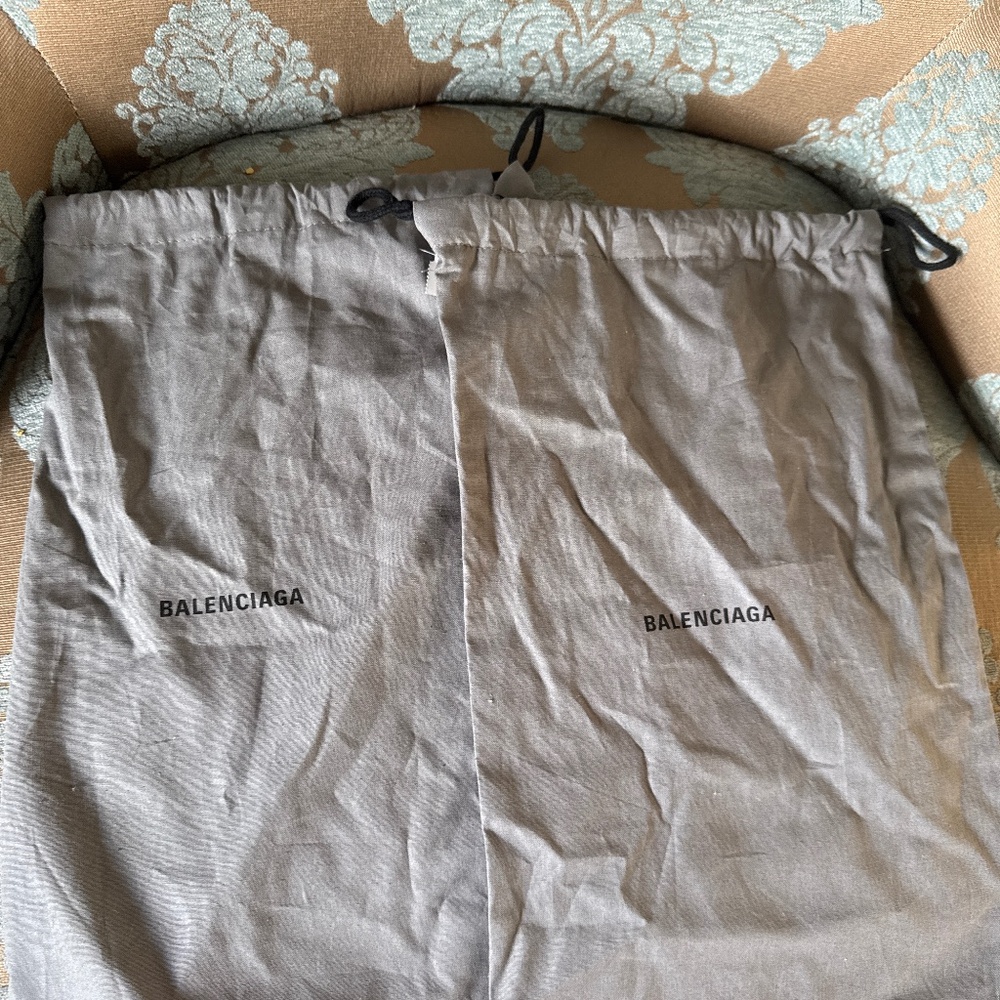 Pair of BALENCIAGA dust bags